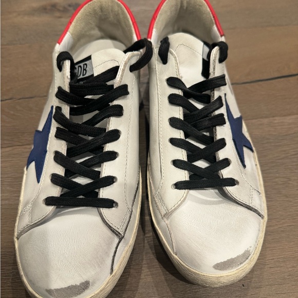 Golden Goose Superstar 'White Bluette Red' - size 44 - Picture 5 of 6